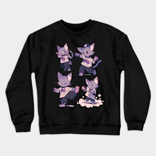 Cat Crewneck Sweatshirt